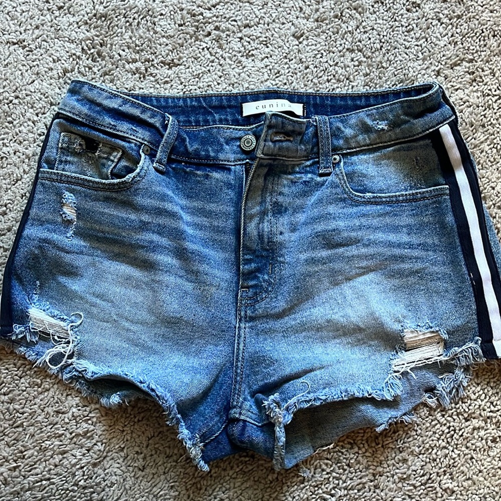 Eunina Lulu High Rise Cut Off Short